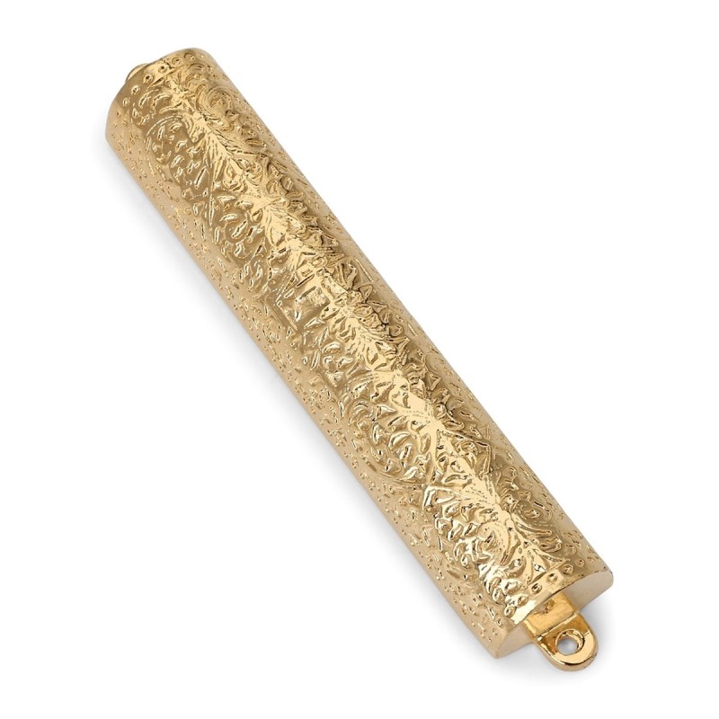 Gold-Plated Mezuzah Case, 17th Century Germany - Israel Museum Collect