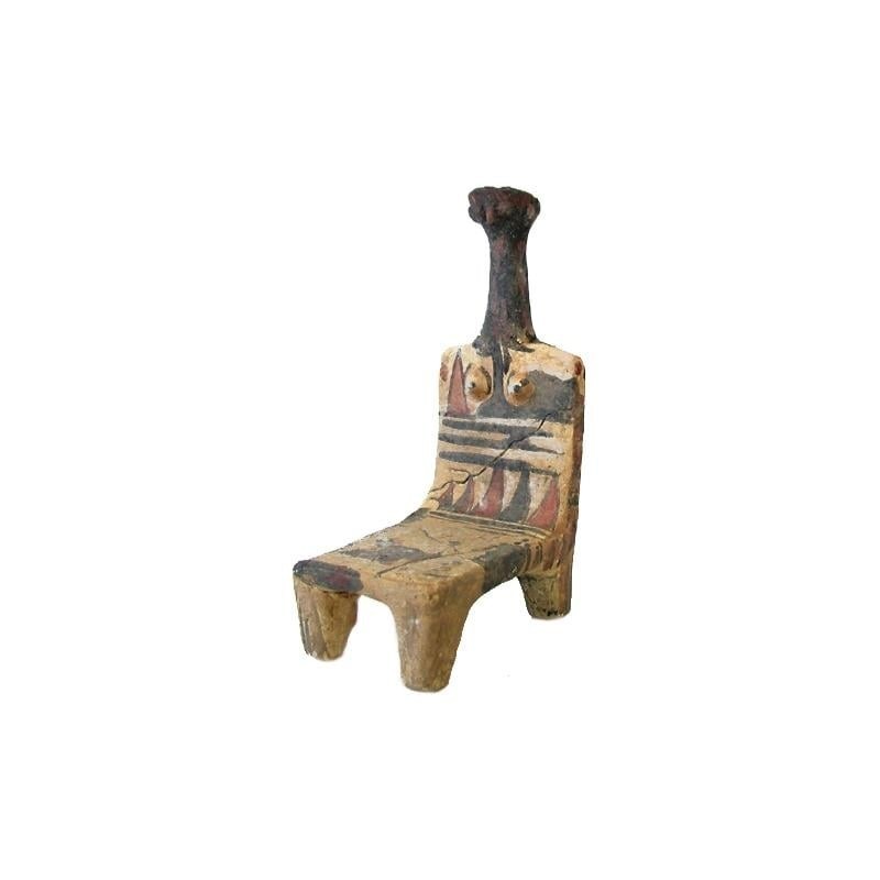 Ashdoda, pottery figurine. Replica. Israelite Period I, 12th century B