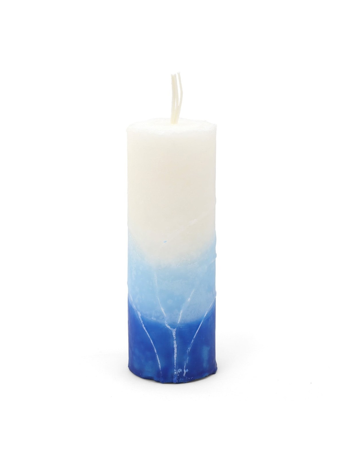 Large Decorated Havdalah Candle - Color Option