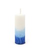 Large Decorated Havdalah Candle - Color Option