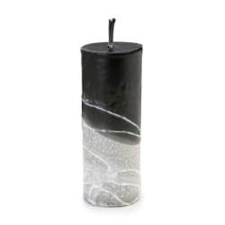Large Decorated Havdalah Candle - Color Option