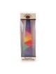Decorative Multicolored Pyramid Havdalah Candle (Choice of Colors)