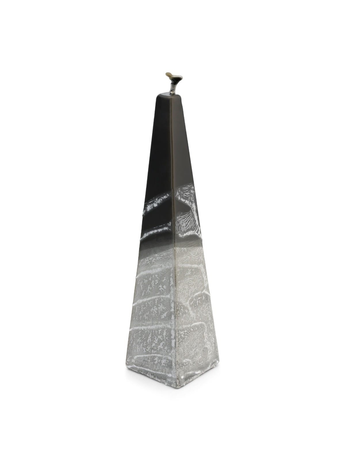 Decorative Multicolored Pyramid Havdalah Candle (Choice of Colors)