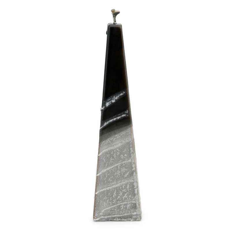 Decorative Multicolored Pyramid Havdalah Candle (Choice of Colors)
