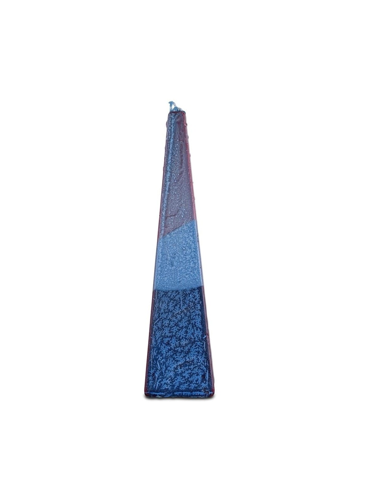 Decorative Multicolored Pyramid Havdalah Candle (Choice of Colors)
