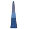 Decorative Multicolored Pyramid Havdalah Candle (Choice of Colors)