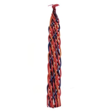 Havdalah Candle - Colors - 12 Wicks