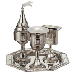 Havdalah Set with Filigree Pattern