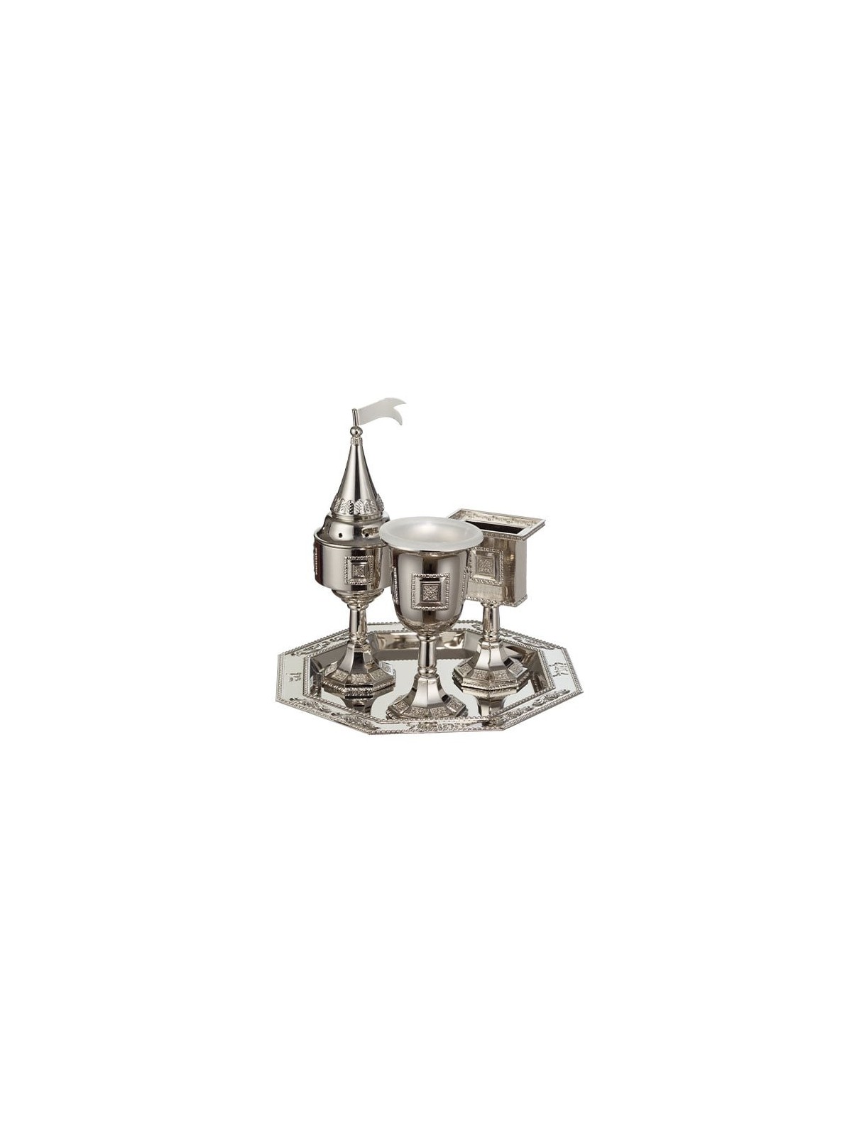 Havdalah Set with Filigree Pattern