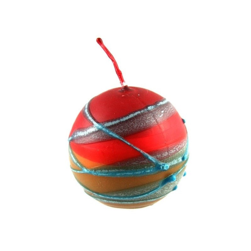 Havdalah Ball Candle - Rainbow