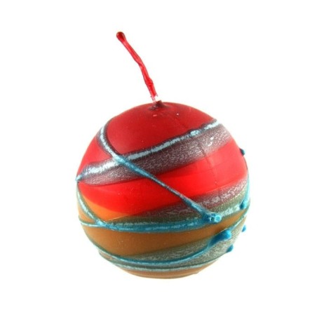 Havdalah Ball Candle - Rainbow