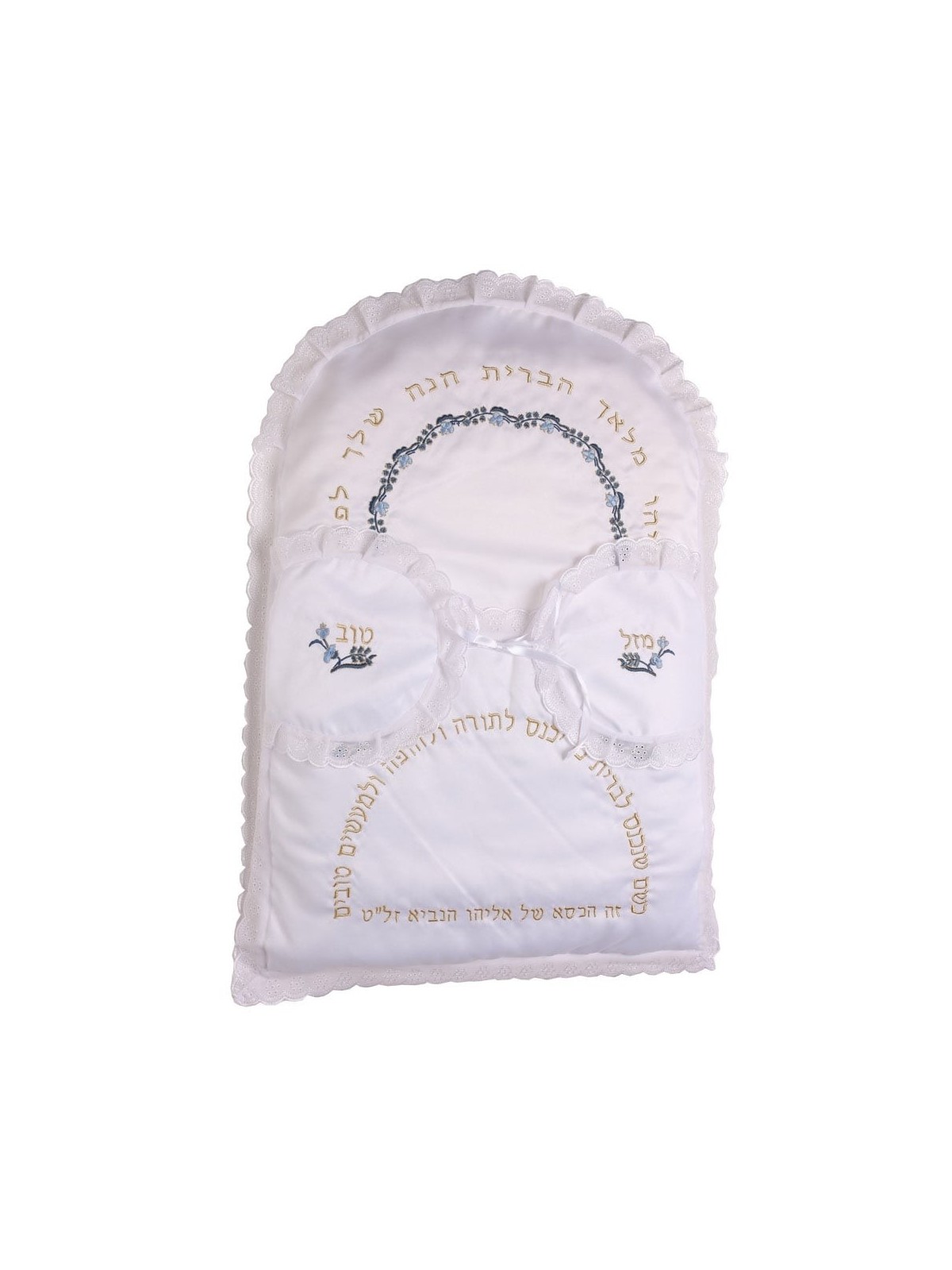 Rikmat Elimelech Floral Bris Pillow - Variety of Colors