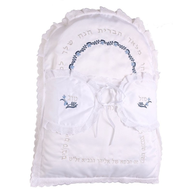 Rikmat Elimelech Floral Bris Pillow - Variety of Colors