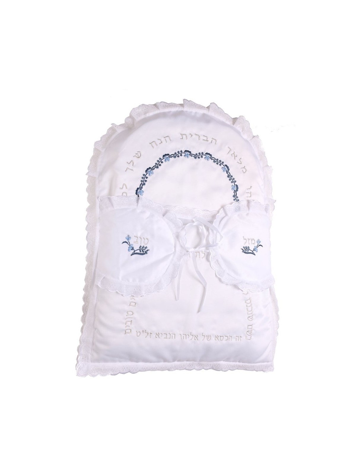 Rikmat Elimelech Floral Bris Pillow - Variety of Colors