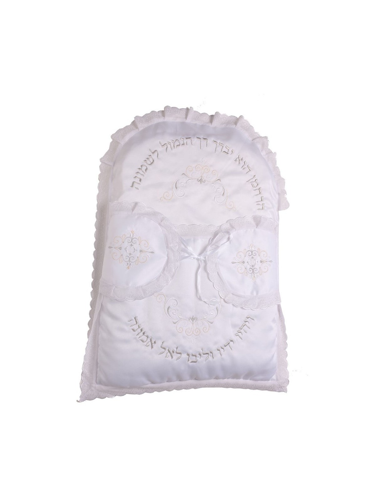 Rikmat Elimelech Swirls Bris Pillow - Variety of Colors