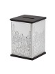 Hazorfim Silver-Plated Jerusalem-themed Tzedakah Box