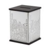 Hazorfim Silver-Plated Jerusalem-themed Tzedakah Box