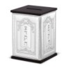 Silver-Plated Tzedakah Box by Hazorfim