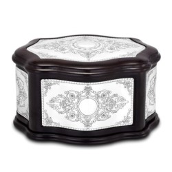 Hazorfim Silver-Plated Etrog Box