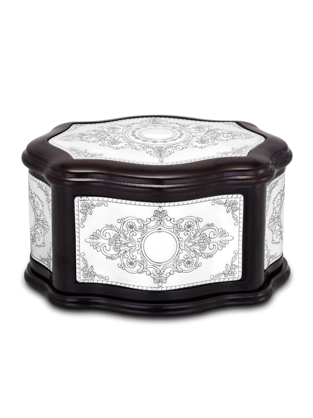 Hazorfim Silver-Plated Etrog Box