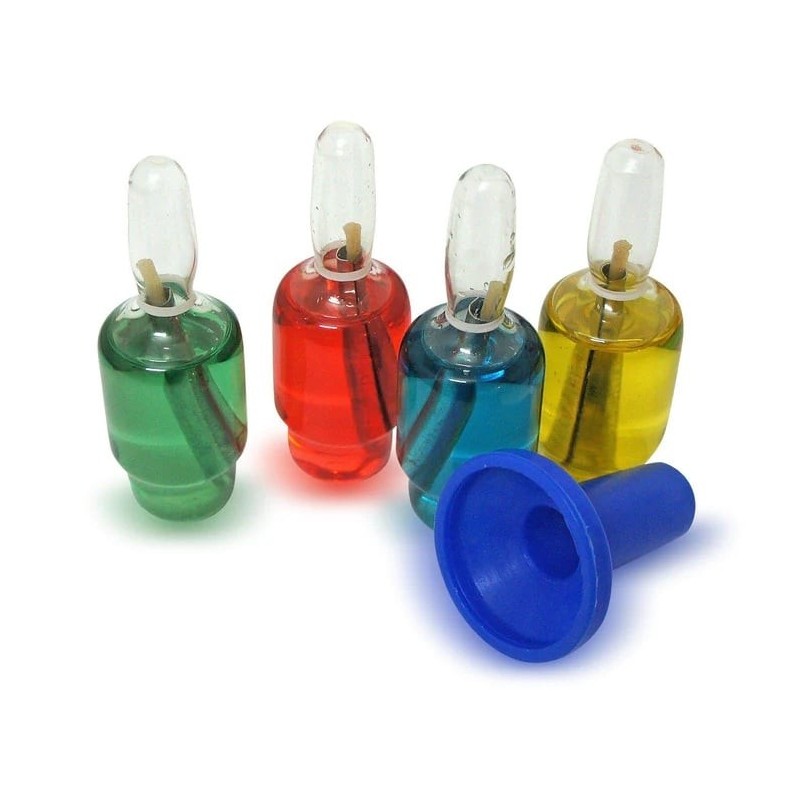Set of 44 Pre-filled Hanukkah Olive Oil Ampoules