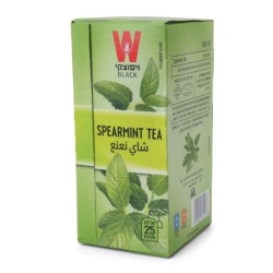Wissotzky Black Nana (Mint) Tea Bags