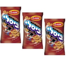 3 Osem BBQ flavoured Bissli (large)