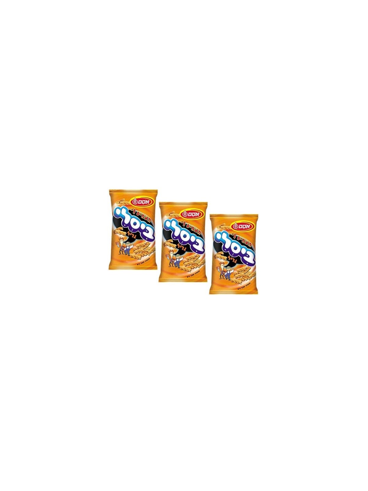3 Osem Grill flavoured Bissli (large)