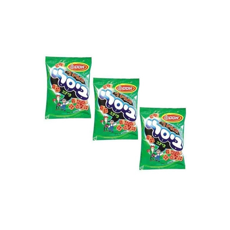 3 Osem Pizza flavoured Bissli (small)
