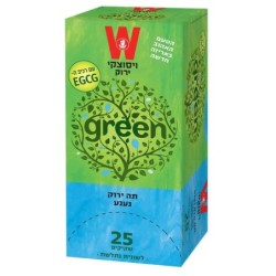 Wissotzky Green Tea with Spearmint Leaves