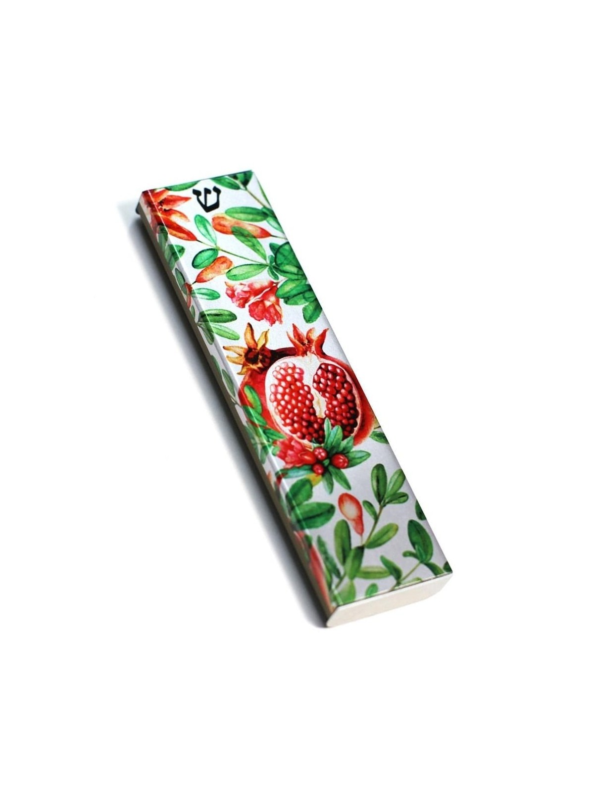 Ofek Wertman Handmade Pomegranates Aluminum Mezuzah Case