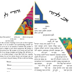 Ruth Rudin Star of David Jerusalem Cityscape Personalized Special Edit