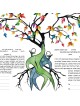Ruth Rudin Colorful Love Tree Personalized Ketubah