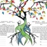 Ruth Rudin Colorful Love Tree Personalized Ketubah