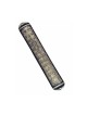 Extra Large Round Home Blessing Pewter Mezuzah | Pewter Mezuzah