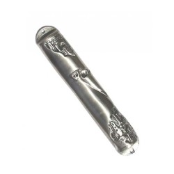 Antique Pewter Mezuzah | Pewter Mezuzah