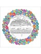 Ruth Rudin Colorful Circles Personalized Ketubah