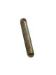 Round Gold Color Home Blessing Pewter Mezuzah | Pewter Mezuzah