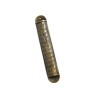 Round Gold Color Home Blessing Pewter Mezuzah | Pewter Mezuzah