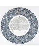 David Fisher Paper-Cut Round Ornament Floral Pattern Personalized Ketu