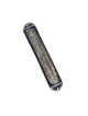 Extra Large Pewter Mezuzah Case with Blessing | Pewter Mezuzah