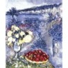 Limited Edition Numbered Marc Chagall Lithograph - Fruits Et Fleurs De