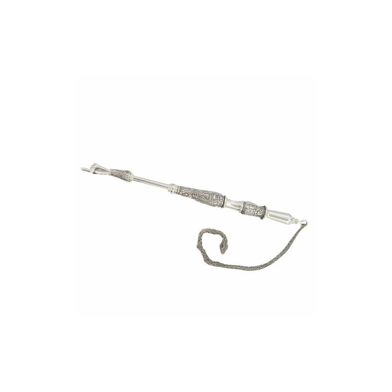 Engraved Jerusalem View Torah Pointer