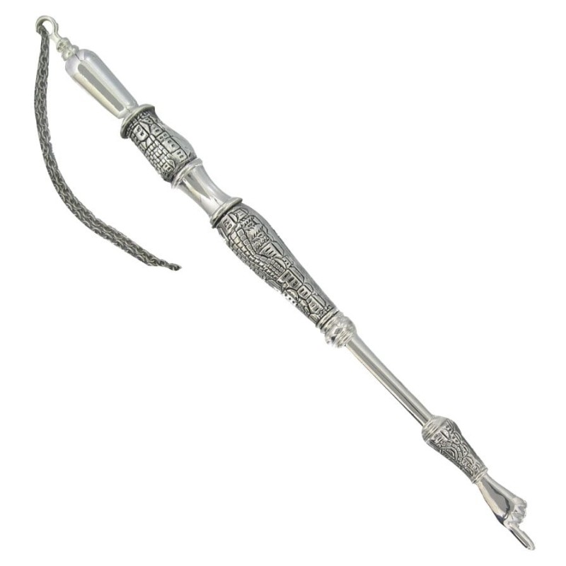 Engraved Jerusalem View Torah Pointer