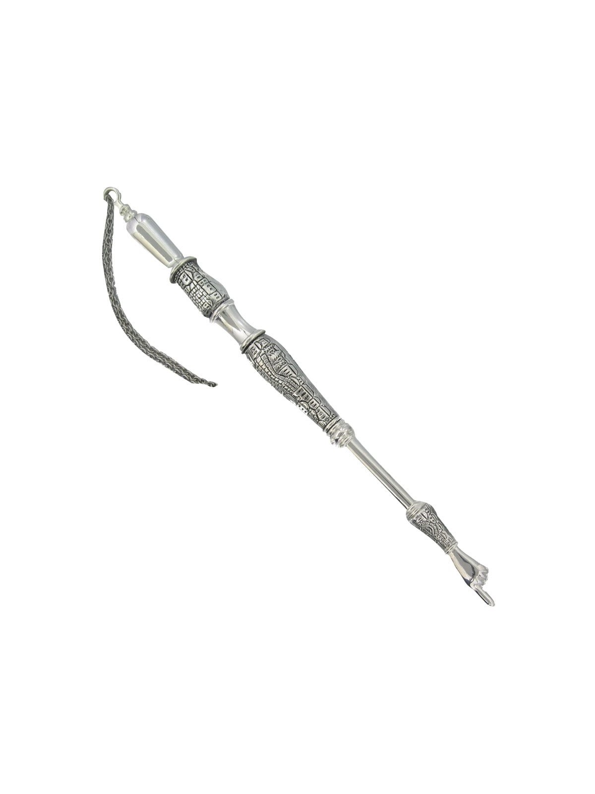 Engraved Jerusalem View Torah Pointer