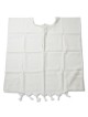 Classic Wool Tallit Katan with Tzitzit - White Stripe