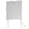 White Cotton Undershirt Tzitzit