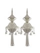Silver-Plated Torah Rimonim with Bells