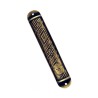 Round Yellow Pewter Ben Porat Pewter Mezuzah | Pewter Mezuzah