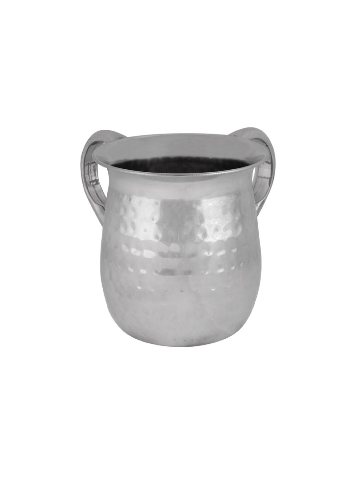 Netilat Yadayim Wash Cup with Hammered Finish Stainless... | Wash Cups